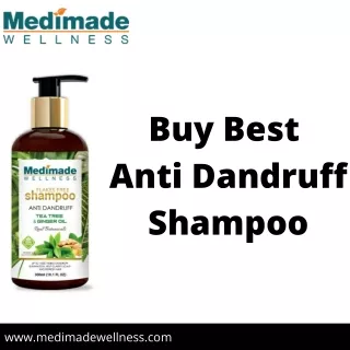 best shampoo for hair fall and anti dandruff