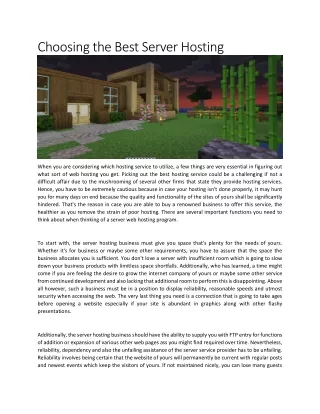 minecraft hosting