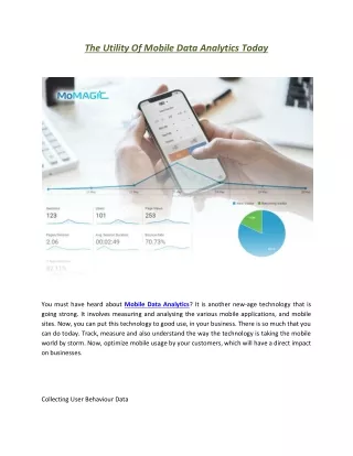 the utility of mobile data analytics today