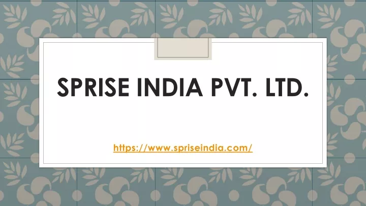 sprise india pvt ltd