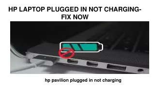 hp laptop plugged in not charging fix now