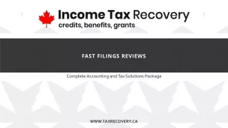 fast filings reviews
