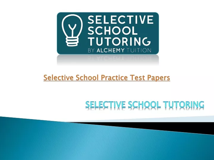 selective school practice test papers