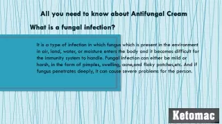 All you need to know about Antifungal Cream