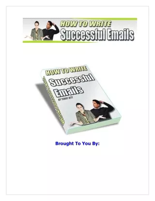 How to Write Successful Emails