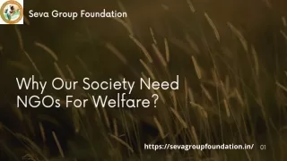 Why Our Society Need NGOs For Welfare?