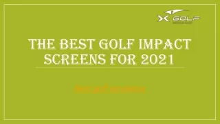 The Best Golf Impact Screens for 2021