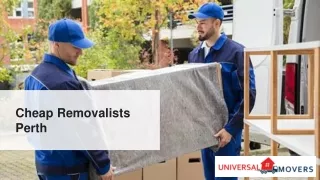 Cheap Removalists Perth