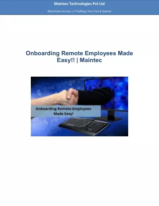 maintec technologies pvt ltd