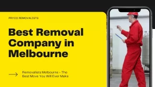 Best Removal Company in Melbourne