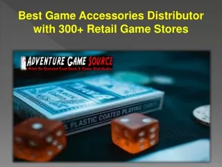 Best Game Accessories Distributor with 300  Retail Game Stores