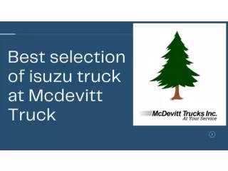 Best Selection of Isuzu Trucks