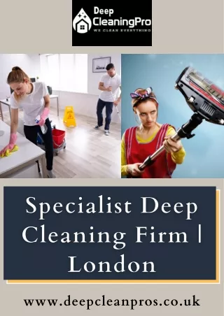Complete Deep Cleaning Solutions | Deep Clean Pros