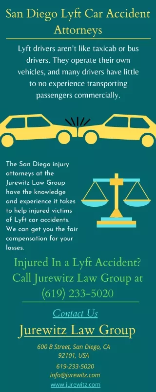 San Diego Lyft Car Accident Attorneys
