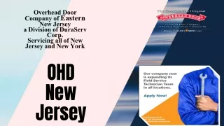 Looking For the Best and Most trustworthy Overhead Door Company in James Burg