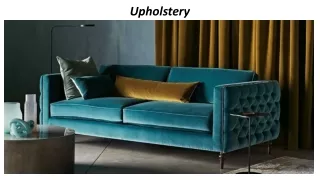upholstery