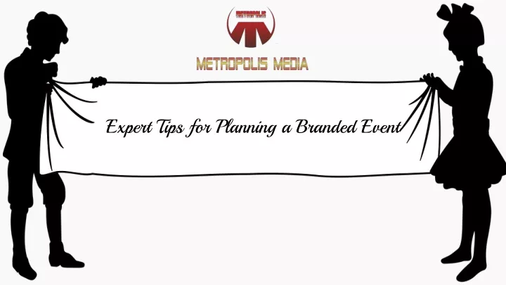 expert tips for planning a branded event