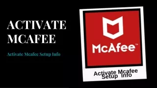 How to Activate Mcafee Setup on Android?