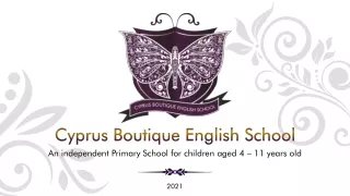 Cyprus Boutique English School