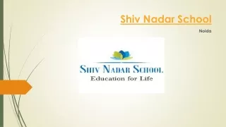 shiv nadar school