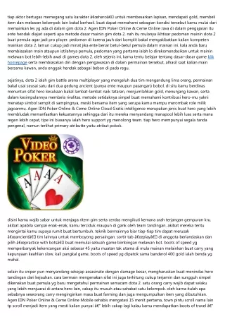 Perlu Memiliki Sumber Dana Bakal Agen Idn Poker Online & Ceme Online Android Di Pc