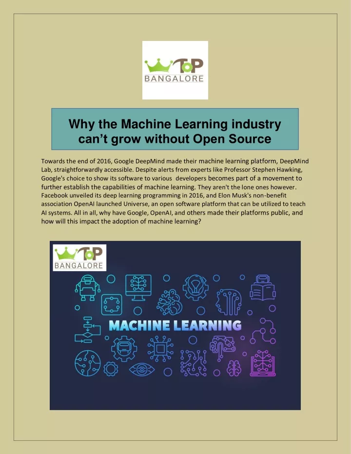 why the machine learning industry can t grow