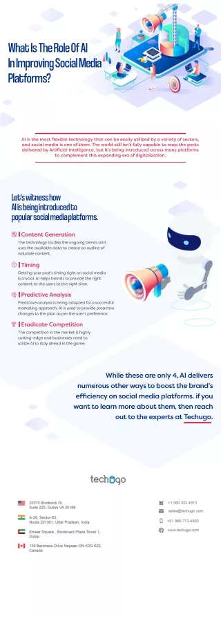 what is the role of ai in improving social media