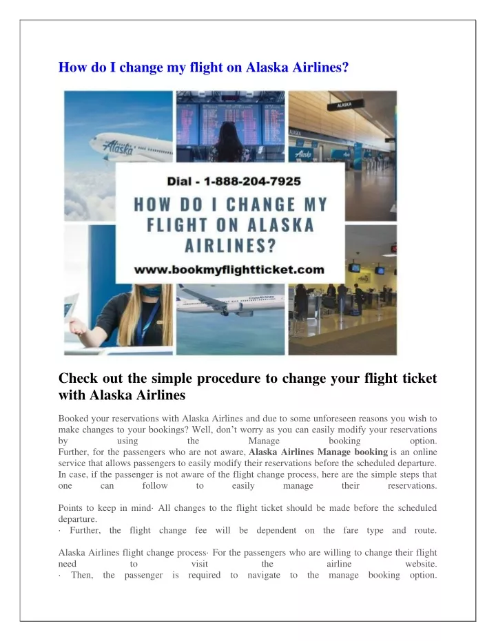 how do i change my flight on alaska airlines