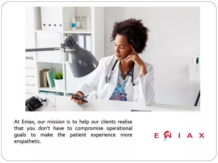 at eniax our mission is to help our clients