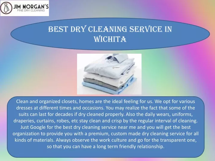 best dry cleaning service in wichita
