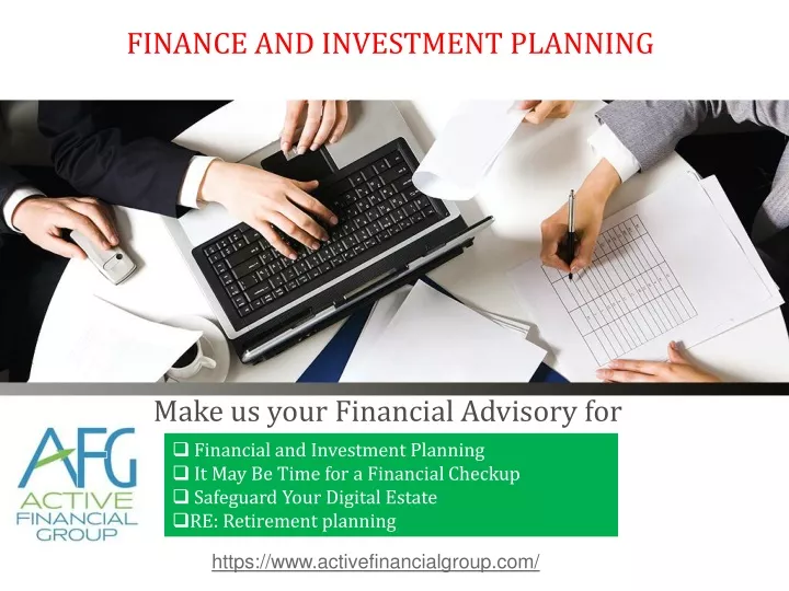 finance and investment planning