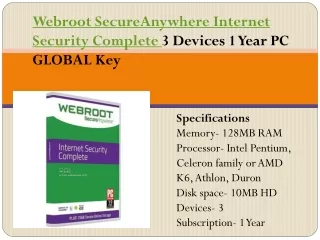 webroot secureanywhere internet security complete