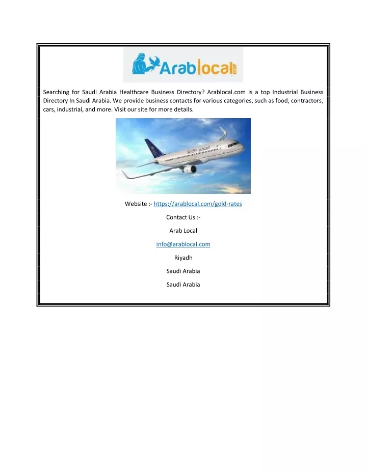 searching for saudi arabia healthcare business