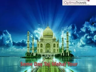 same day taj mahal tour