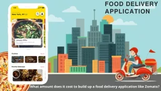 food delivery application