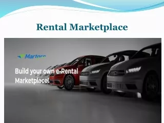 rental marketplace