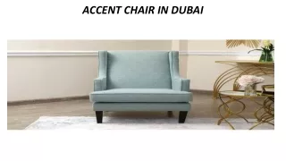 accent chair in dubai