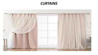 curtains