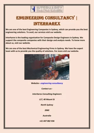 engineering engineering consultancy consultancy