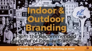 5 Trends for Trade Show Marketing in 2020