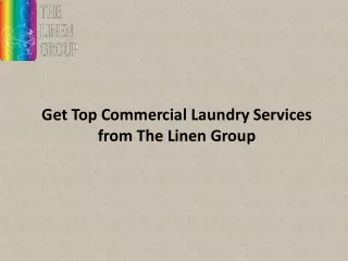 get top commercial laundry services from