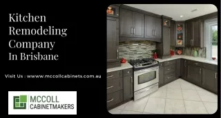 Kitchen Remodeling Company In Brisbane