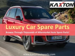 Buy European car Spare Parts Online