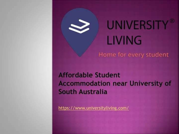 PPT - Affordable Student Accommodation near University of South ...