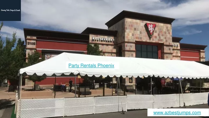 party rentals phoenix