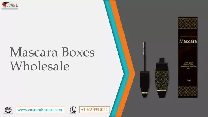 mascara boxes wholesale