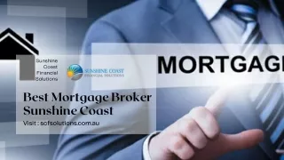 Sunshine Coast Mortgage Broker