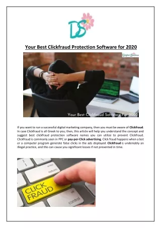 your best clickfraud protection software for 2020