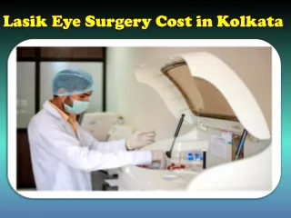 Lasik Eye Surgery Cost in Kolkata