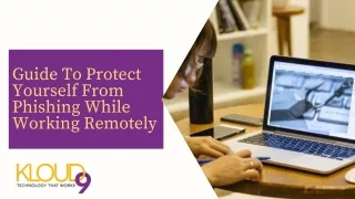 guide to protect yourself from phishing while